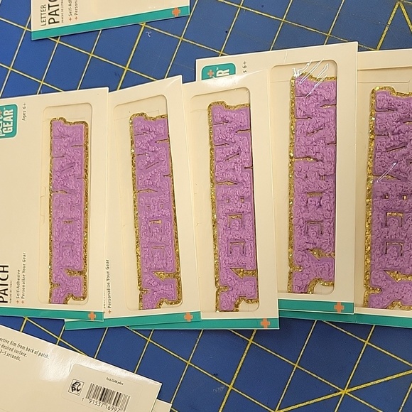 Colorful Letter Phrase 19 Patches YEEHAE HOWDY LOVE GLAM FJHS NEW - Picture 6 of 8